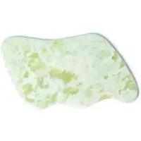 Bahadra Xinyi Jade Gua Sha Massage Stone Wave-ensemble de 2 pièces-44g; 9 cm