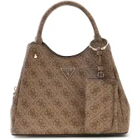 GUESS Cabas 'Cabas Lorella Petit Monogramme Latte Logo' beige