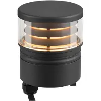 SLV 1006391 M-POL S Polehead, tête de lampe Louver, anthracite, 19W, 260/270lm, 2700/3000K, CRI90, DAL (260 lm, IP65)