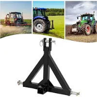 StarTech.com Adaptateur 3 points pour attelage de tracteur - Adaptateur de barre d'attelage - Réceptacle 5,08 cm - Attelage de remorque