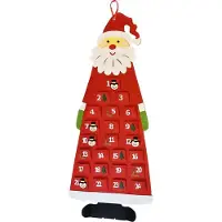 Saska Garden Décoration de Noël : calendrier de l'Avent (24 Porte)