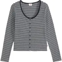 Levi's Austen Button Long Sleeve T-shirt Noir XS Femme