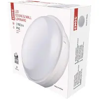 Emos Luminaire à LED QARI 22 cm, 20 W, blanc neutre, IP65, ZM3010