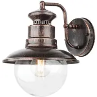Smarter SCOTT – Applique extérieure – Finition patine cuivrée – Douille E27 – 29 cm