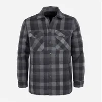 Indicode Veste Intorstein Homme Charbon De Bois Mélangé