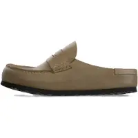 Birkenstock Mule 'Naples Wrapped' marron chiné