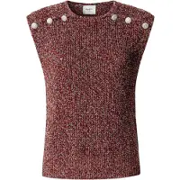 Pepe Jeans Gilet En Tricot Ariela