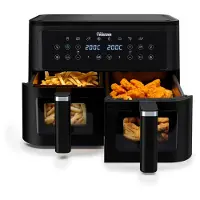 Tristar Haushaltsgeräte Friteuse à air chaud FR-9429, 2 paniers, fonction minuterie, sans PFAS, 200 degrés