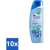 Head & shoulders Shampoing antipelliculaire – Pure Intense – Rafraîchissant Intense – 250 ml - Pack avantage – 10 pièces