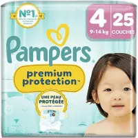 Pampers Premium Protection Gr.4 Maxi 9-14kg Single Pack Windeln (Taille 4, 25 pcs)
