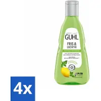 Guhl - Shampooing - Frais & Aéré - 250 ml - Pack avantage - 4 pièces