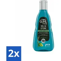 Guhl - Shampooing - Homme Full & Strong - 250 ml - pack économique - 2 pièces