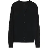 BOSS Vestes en maille 'Avac' noir