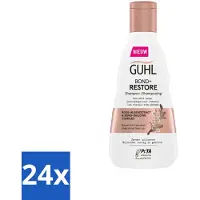 Guhl - Shampooing - Bond+ Restore - 250 ml - economy pack - 24 pièces