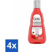 Guhl - Shampooing - Maintien de la couleur & soin - 250 ml - Pack avantage - 4 pièces