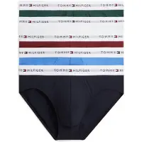 Tommy Hilfiger Underwear Slip 'Repeat' bleu marine / vert foncé / rouge foncé / blanc