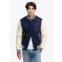 Superdry Veste mi-saison crème / marine