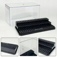 LEGO Vitrine noire en acrylique pour figurines