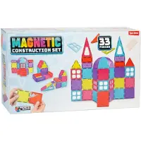 Toi-Toys Kit de construction de panneaux magnétiques, 33 pièces.
