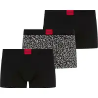 HUGO underwear Boxers 'GALAXY' gris / rouge / noir