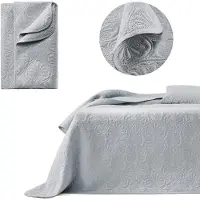 Merkloos Couverture de lit Leila Elegante, 220 x 240 cm - Housse de lit et de canapé luxueuse