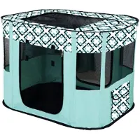 Merkloos Omgoods - Cabane pliable pour chiens et panier pour chats