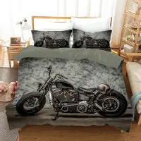 Merkloos Omgoods - Ensemble de couette pour moto, 200 x 200 cm