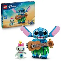LEGO Disney Stitch et Scrump, Jeu de Construction, 43296, Garçon et Fille, 9+ Ans, Modèle Stitch