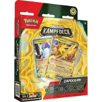 Merkloos Deck de combat Pokémon Deluxe Zapdos-ex, comprenant 60 cartes