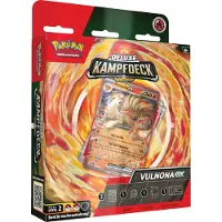 Merkloos Deck de combat Pokémon Deluxe Vulnona-ex, comprenant 60 cartes