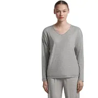 Icebreaker 150 Lodge Relaxed Long Sleeve T-shirt Gris L Femme