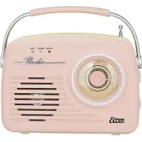 Eltra Radio LUIZA RETRO SP-11 MP3 USB SD PINK (AM, FM), Radio, Pink