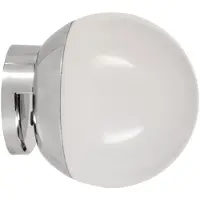 Eglo LED Applique Cerveteri-E chrome Ø 9 cm blanc neutre