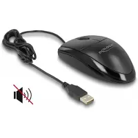 DeLOCK Souris - silencieuse - pour droitiers et gauchers