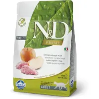 Farmina N&D sanglier & pomme pour chats adultes 300g