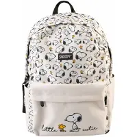 Erik Lazy Days Snoopy 41cm Backpack Blanc
