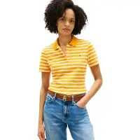 Tommy Hilfiger T-shirt '1985' orange / blanc