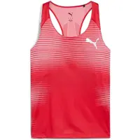 Puma Femmes, T-shirt de sport, W Cross The Line Débardeur Ultraspun (XS), Rouge