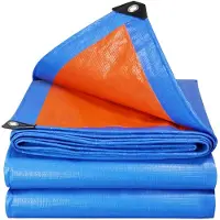 Merkloos Omgoods - Bâche 1,5x6 mètres, imperméable, de couleur vert militaire, avec œillets