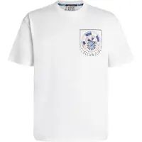 Scotch & Soda T-Shirt écru / marine / bleu clair / blanc