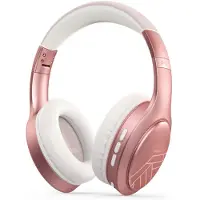 PowerLocus Écouteurs sans fil avec microphone - P19, Or Rose