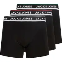 Jack & Jones Boxers 'JACSWAY' vert gazon / grenadine / noir / blanc