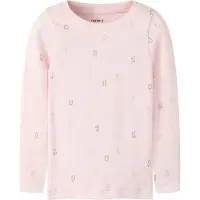 Name it T-Shirt 'NMFOLYDIANA' bleu / marron / rose / blanc