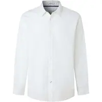 Pepe Jeans Chemise 'Roval' gris clair / blanc