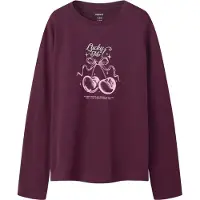 Name it T-Shirt 'NKFODIANA' prune / cyclamen / argent