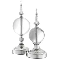 Casa Padrino Ensemble de décoration en verre cristal - décoration de luxe pour le salon et l'hôtel