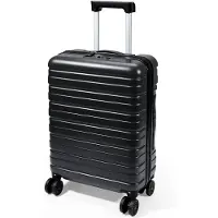 Merkloos Valise cabine 50x36x20 cm - Bagage à main à roulettes - Coque rigide - Serrure TSA - Léger - Matériau de surface résistant aux rayures - Valise à roulettes