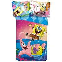 BrandMac Ensemble de literie Splash pour la crèche, 100 × 135 cm, 40 × 60 cm