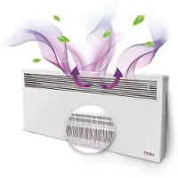 Tesy Radiateur convecteur mural CN 051 200 EI CLOUD AS W