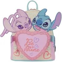 Loungefly Sac à dos Disney Stitch & Angel Be Mine